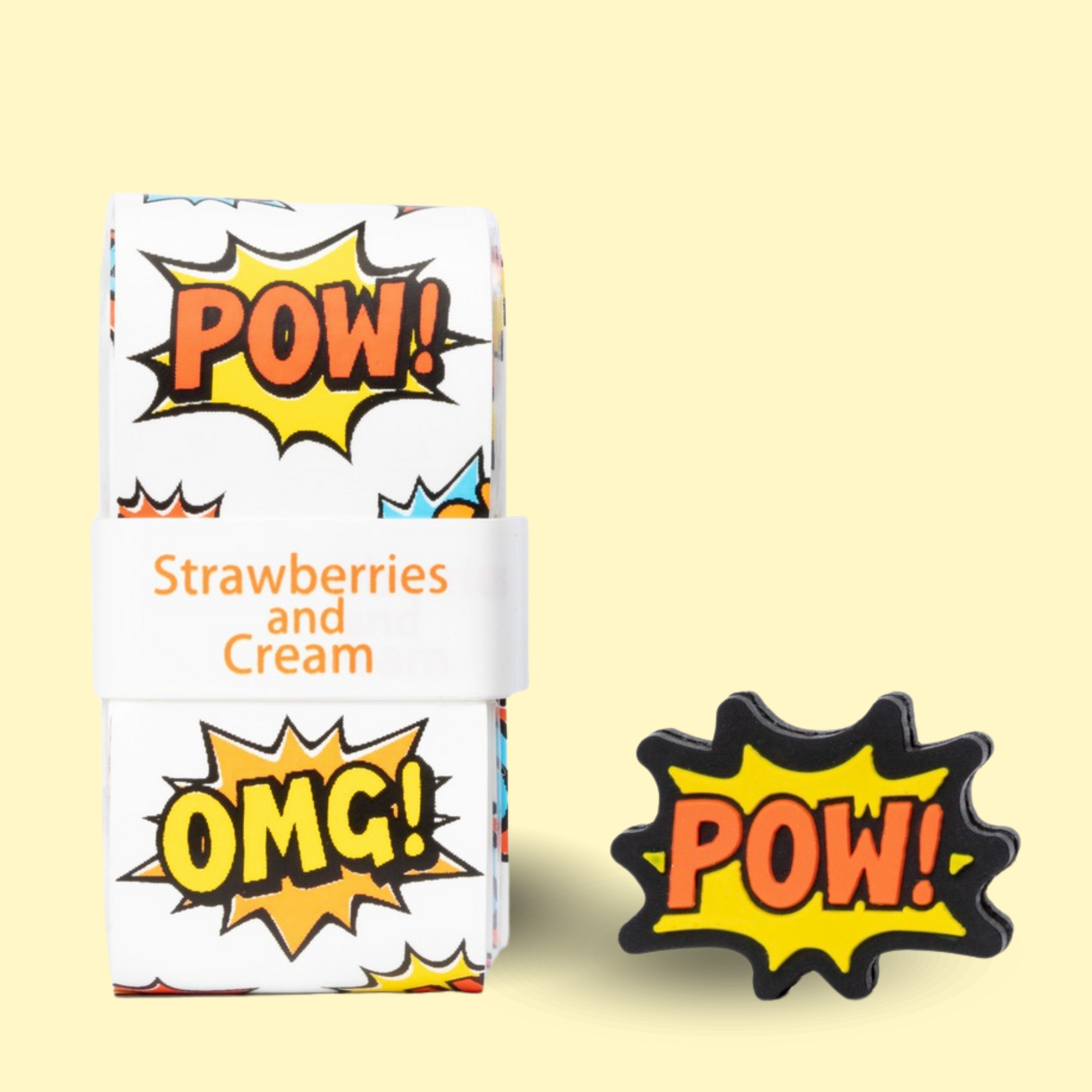 The POW Collection Tennis Overgrip and Dampener Orange