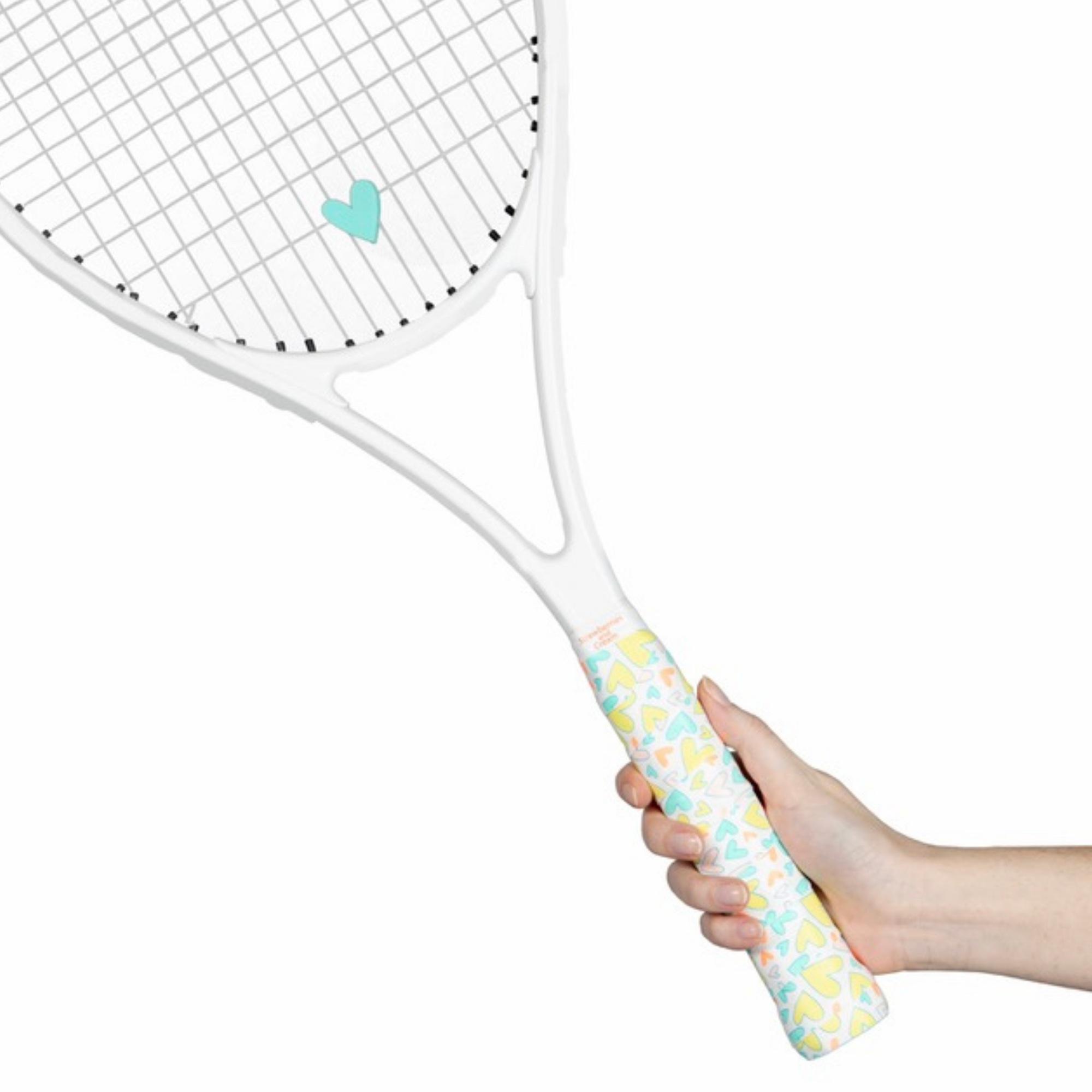 Tennis Overgrip and Dampener Sets - Pastel Hearts