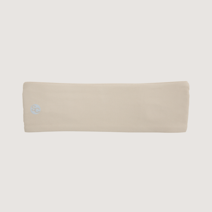 Grey Wide Tennis Headband
