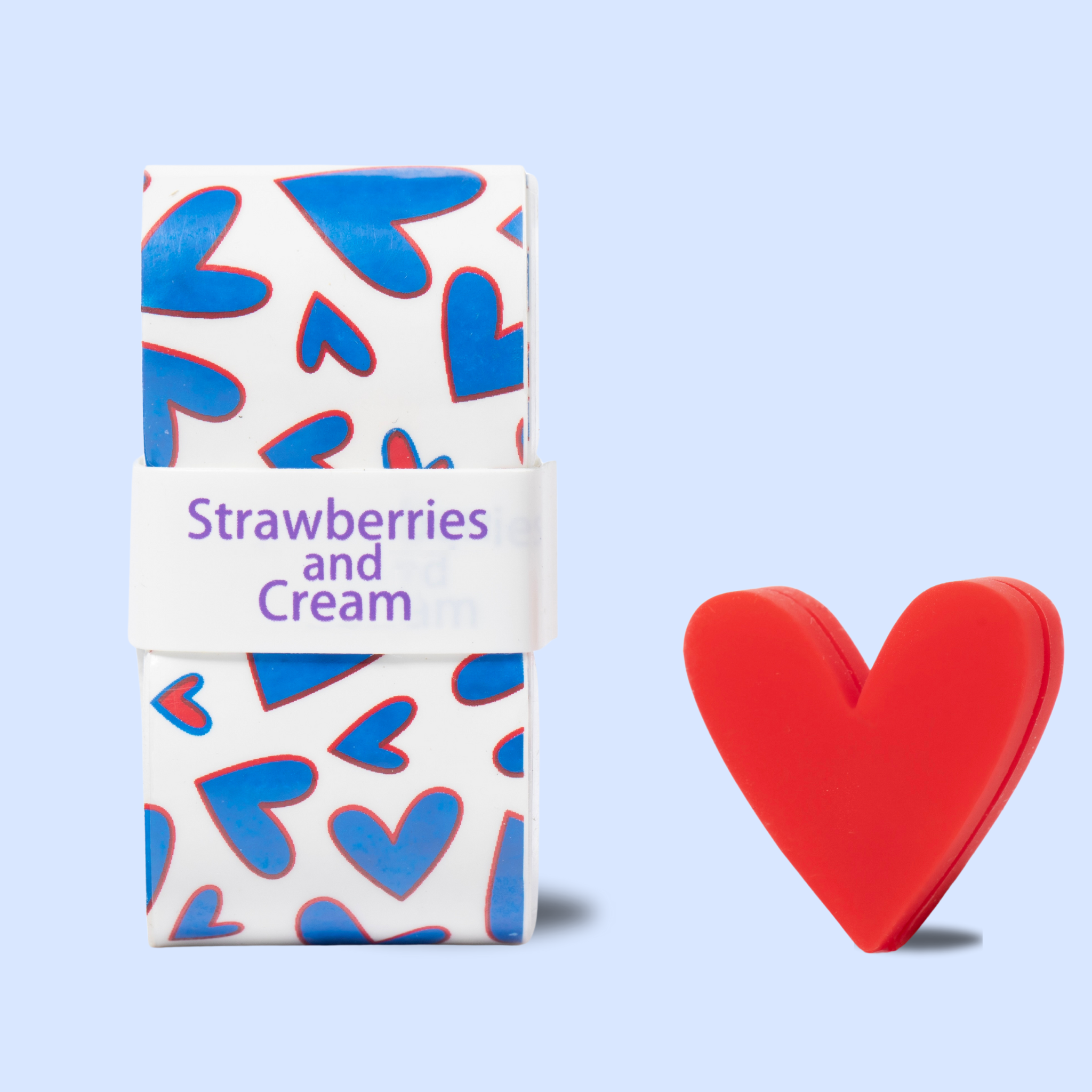 Heartbeat Overgrip & Dampener – Cute & Comfy | Strawberries and